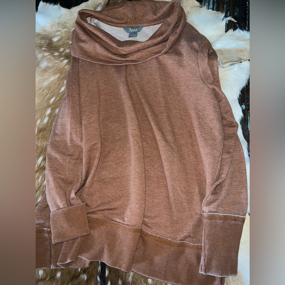 Burnt orange sweater